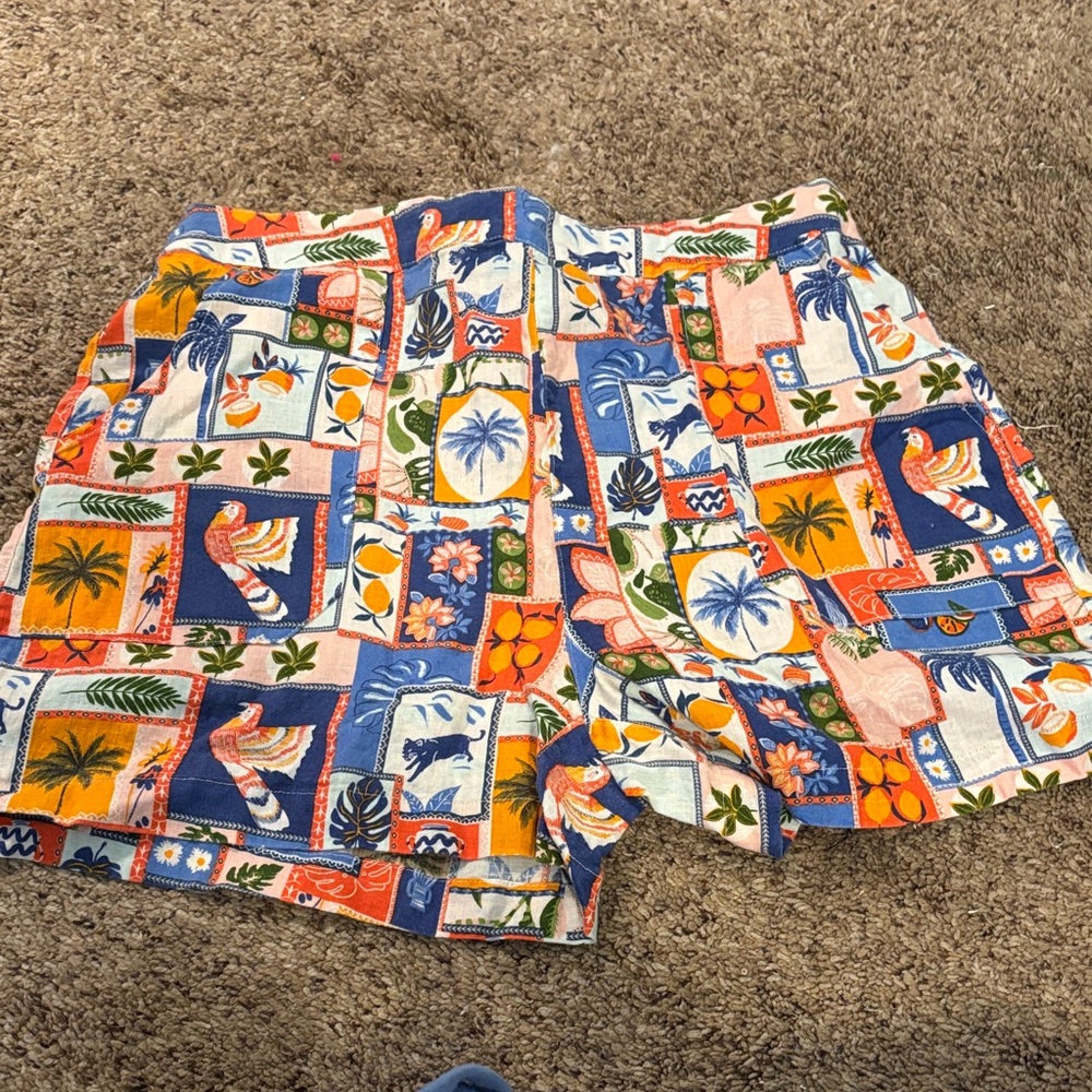 C&C California Multicolor Tropical Print Men's Shorts